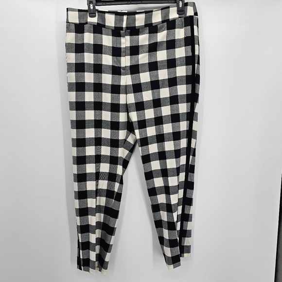 Talbots Plus Size Exclusive Hampshire Ankle Pants - Buffalo Check women's 16 new - Picture 2 of 9